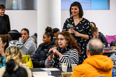 Assemblée citoyenne sur l'énergie, restitution des travaux avec Mathieu Hanotin, Laurent Monnet, Philippe Monges, Nabila Akkouche